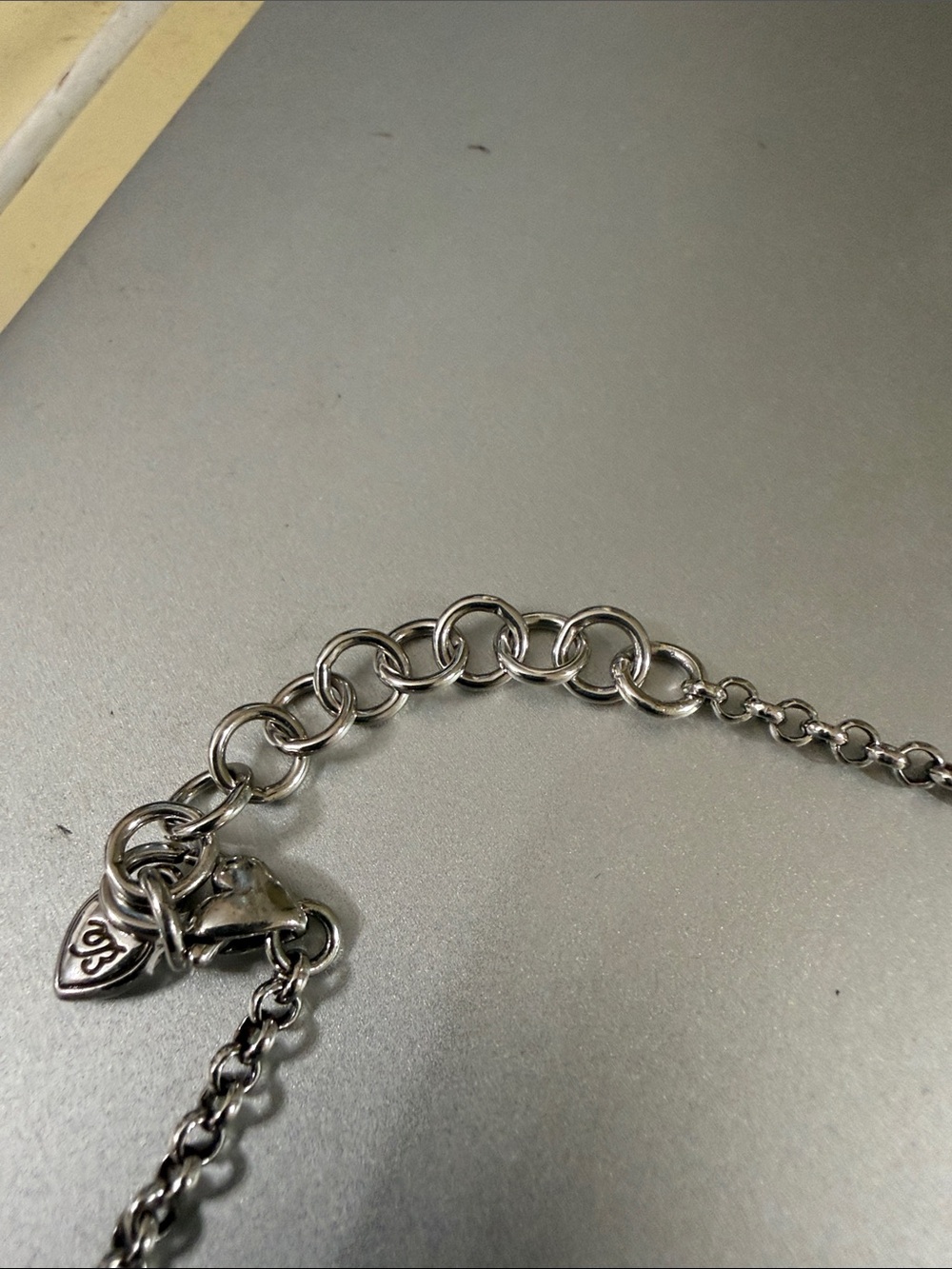 Beautiful Brighton silver swirl statement necklace. - Picture 5 of 6